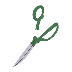 icon. Disposal of waste of carpentry metalworking workshop and industry. Metallurgy waste separation problem. Simple flat vector isolated on white