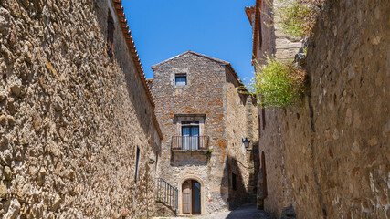 Trujillo monumental. City of conquerors in Estremadura, Spain.
