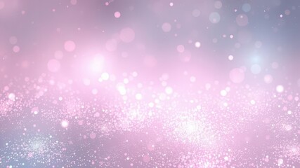Obraz premium Shimmering pink & blue holographic gradient, abstract nature backdrop, mystical, effect, aurora
