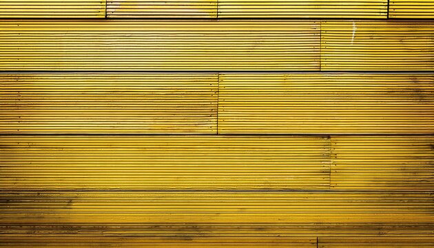 yellow timber wall
