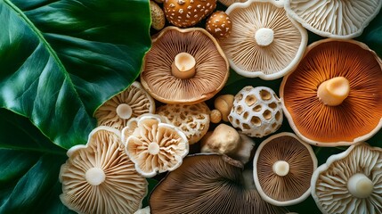 Medicinal Mushrooms Arrangement