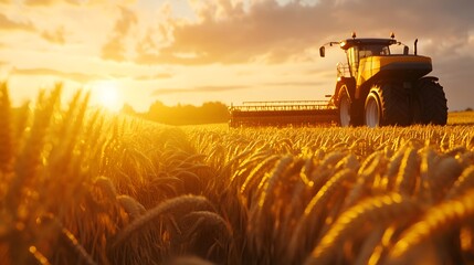 Fototapeta premium Modern Sustainable Farming Technology