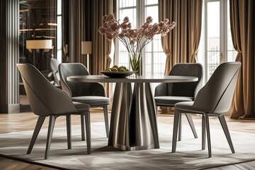 Contemporary Stylish Chairs and Tables for Elegant Home Decor