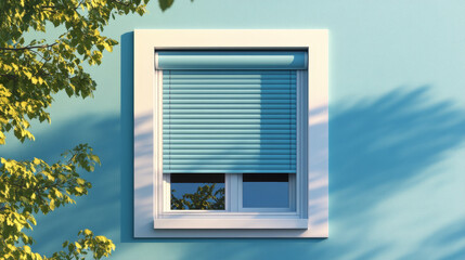  "Enhanced Security: Rolling Shutters on First-Floor Window for Protection"

