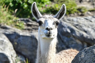 Happy Smiling Llama