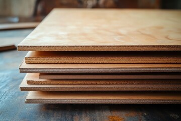 MDF wooden plate backdrop