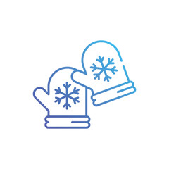 gloves vector icon