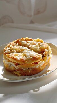 "Part de gratin dauphinois dor&eacute; et fondant"

