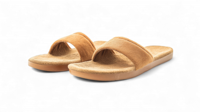 Summer Casual Footwear Beach Setting Product Image Relaxed Environment Close-Up View