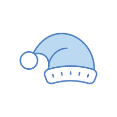 Santa hat vector icon