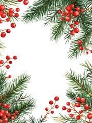 Christmas invitation template