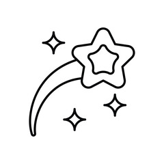 Shooting Star vector icon