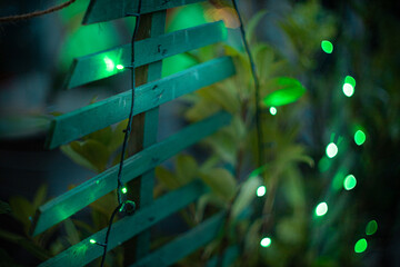 Światła w mieście, święta, blask, bokeh © Magdalena