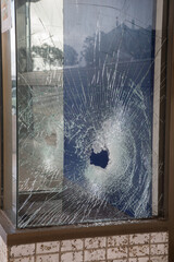 Broken Window - Kurri Kurri NSW Australia