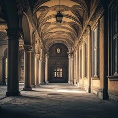 Fototapeta premium Florence's ancient palace in Tuscany