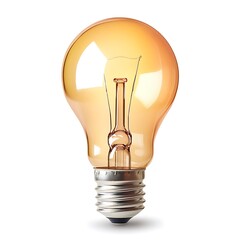 lightbulb isolated on white background