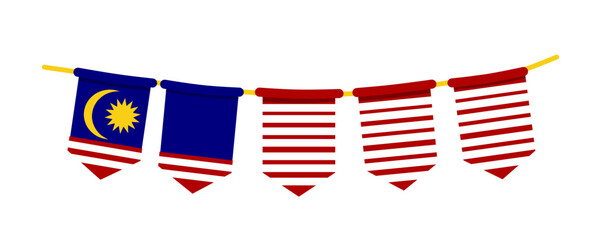 Malaysia festive flag 