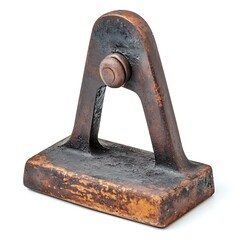 iron isolated on white background 