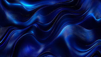 Obraz premium Dark blue rippling water surface with light reflections background, water, blue, rippling, surface, light reflections. Rippling. Illustration