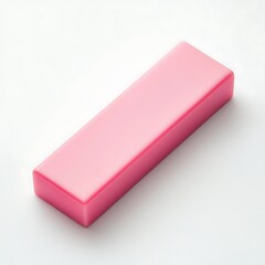 eraser isolated on white background 