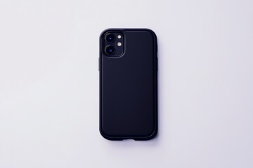smartphone case isolated on white background 