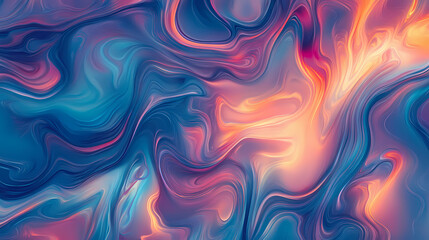 Obraz premium An abstract reflection of azure light on rippling water, creating mesmerizing patterns. Rippling. Illustration