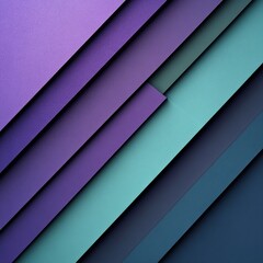 Obraz premium The image is a collage of different colored paper strips, with purple.