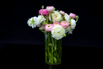bouquet of buttercup flowers