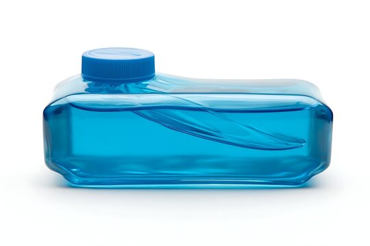 dish soap isolated on white background 