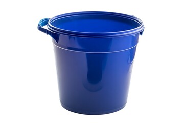 mop bucket isolated on white background 