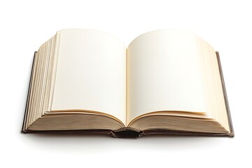 Obraz premium vintage book isolated on white background 