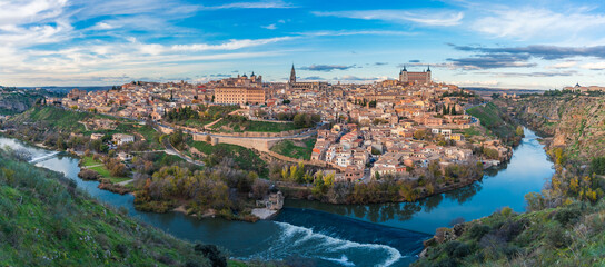 Panorámica de la ciudad de Toledo