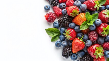 Fresh Berries: Healthy Eating, Antioxidant Powerhouse, Summer Fruits, Delicious Recipe Inspiration