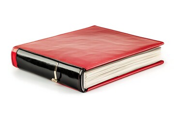 bank loan folder isolated on white background