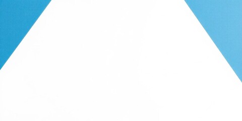 Modern abstract blue background design with layers of textured white material in triangle diamond and square shapes, white, abstract, modern