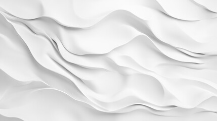 Photorealistic smooth gypsum wall texture with sculptured waves