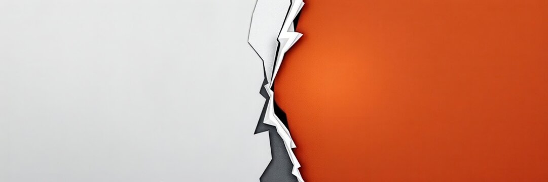 Abstract geometric background with a split design showing opposing sides, split, comparison, geometric