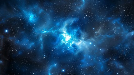 Celestial Nebula: A Cosmic Dance of Light and Dark