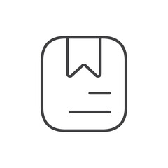 Archieve icon Vector logo set flat