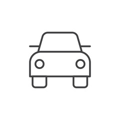 Car icon Vector logo set flat