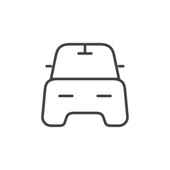 Car icon Vector logo set flat