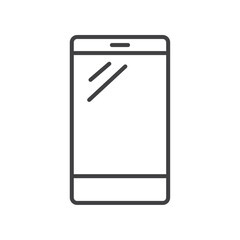 Mobile icon Vector logo set flat