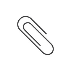 Paper clup icon Vector logo set flat