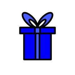 blue gift box