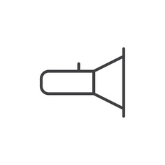 Torch icon Vector logo set flat