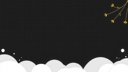 Horizontal greeting card mockup template with blank space for customization and branding, customize, template, design