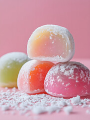 delicious mochi, food photography,