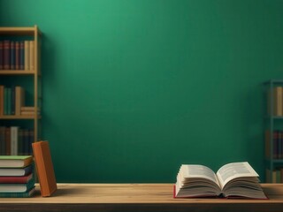 Book cover mockup with editable background featuring a blank book cover ready for customization, literature, author, design