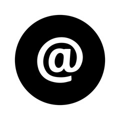 Contact information icons, vector for business card and website