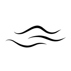 Water Flow Silhouette 